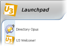 Directory Opus 9: The U3 system is also supported.
